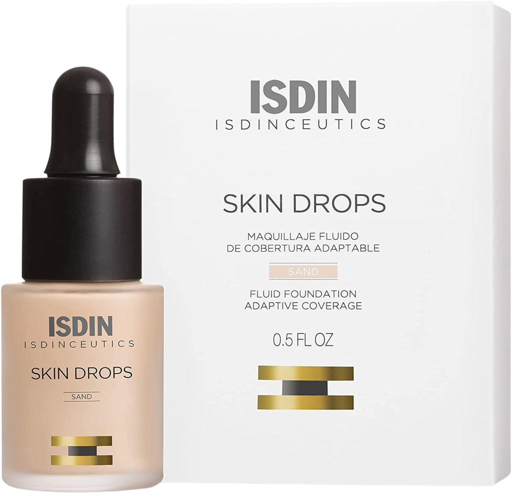 IsdinCeutics Skin Drops Maquillaje Fluido Tono Sand 15 ml - Farmacia Cutem