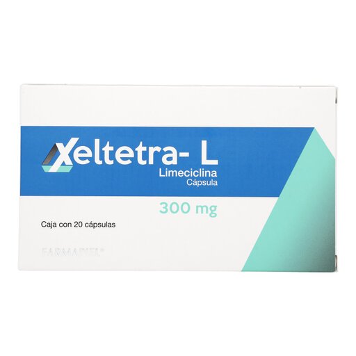 XELTETRA-L 300MG Limeciclina C20 CAPSULAS