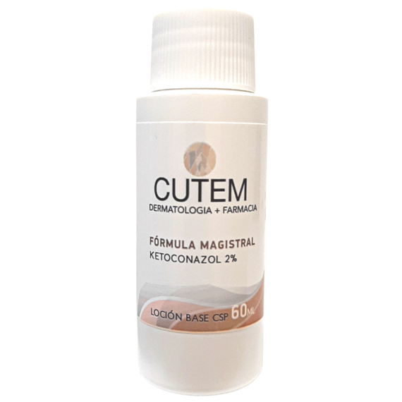 CUTEM KETOCONAZOL 2% LOCIÓN BASE CSP 60ML