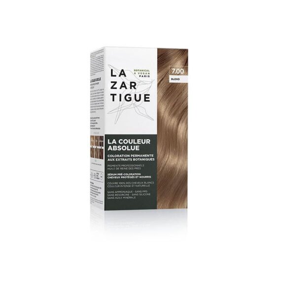 Permanent Haircolour with Botanical Exctracts 7.0 Blond (kit)