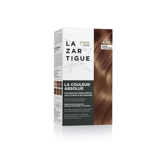 Permanent Haircolour with Botanical Extracts 6.30 Dark Blond kit