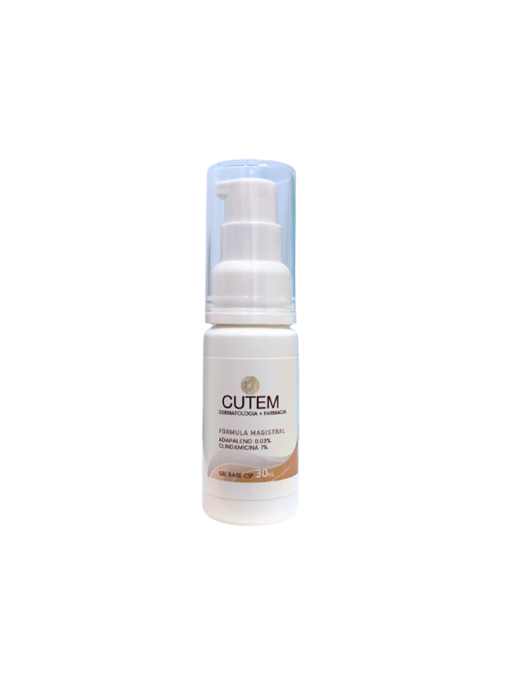 Cutem adapaleno 0.03% Clindamicina 1% gel base csp 30ml