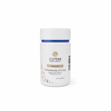 Cutem Dutasterida 0.5mg 30 Cápsulas Suplementado