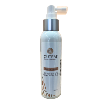 Cutem Solución Capilar Minoxidil 5% Dutasterida 0.5%
