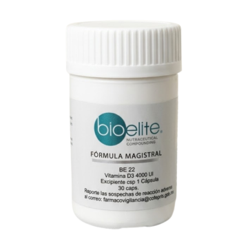 Bioelite Vitamina D3 4000 UI 30 Cápsulas