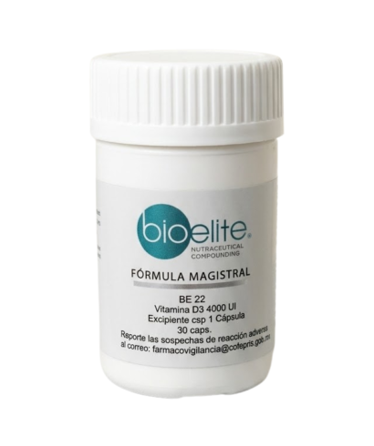 Bioelite Vitamina D3 4000 UI 30 Cápsulas