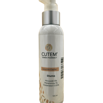 Cutem Solucion Capilar Diurna Anticaída De Cabello 120ml